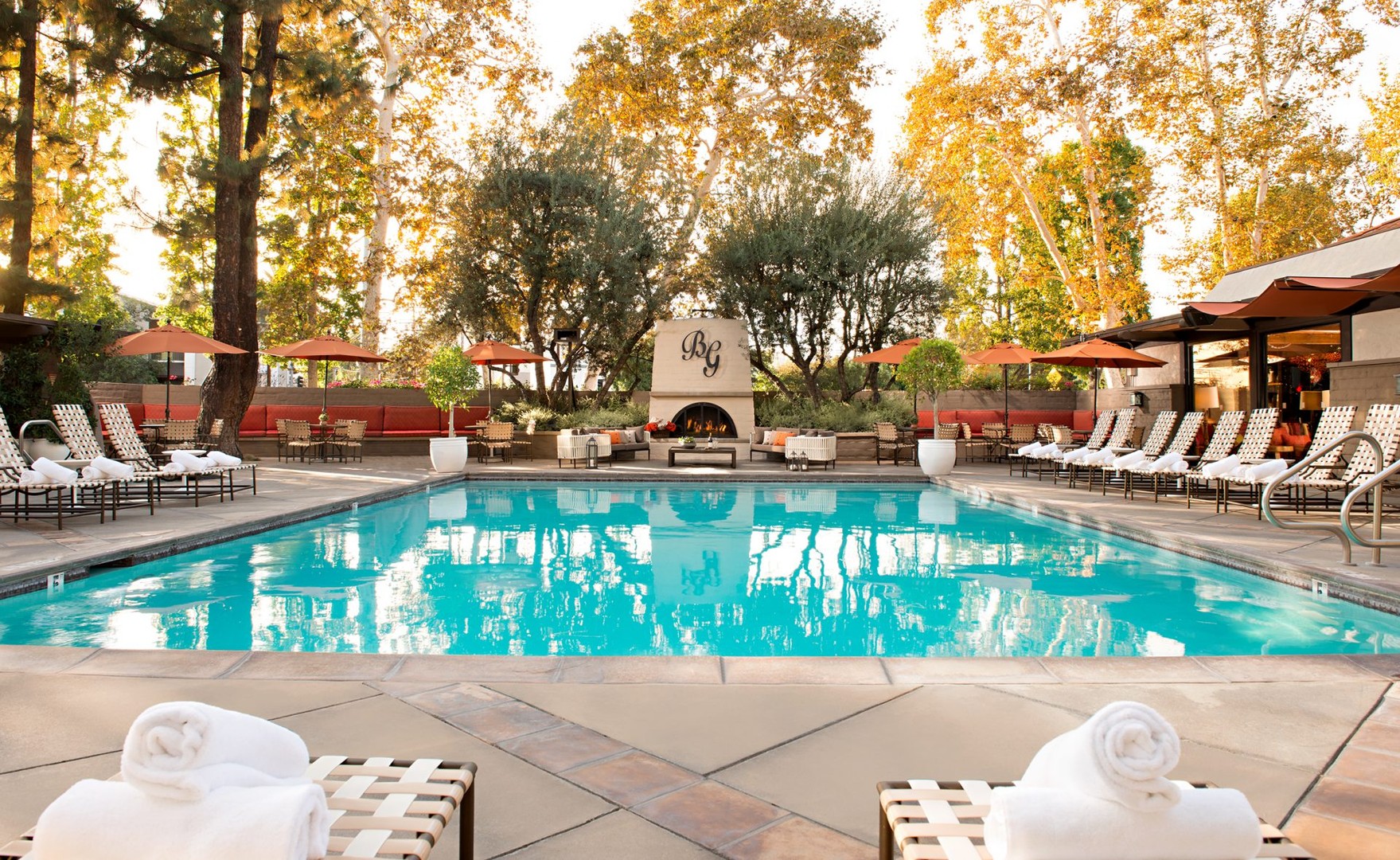 The Garland hotel - Pool - Hollywood - California - Amerika - Doets Reizen