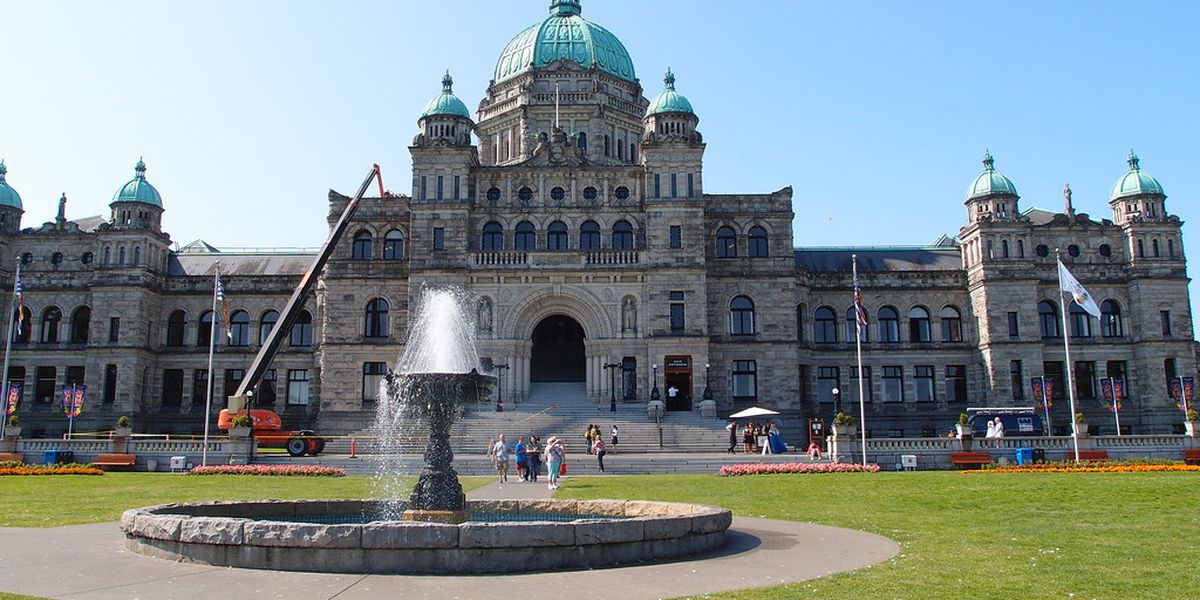 Parliament Buildings - Victoria - Vancouver Island - British Columbia - Canada - Doets Reizen