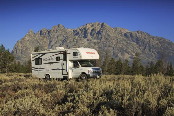 El Monte RV bij Grand Teton National Park