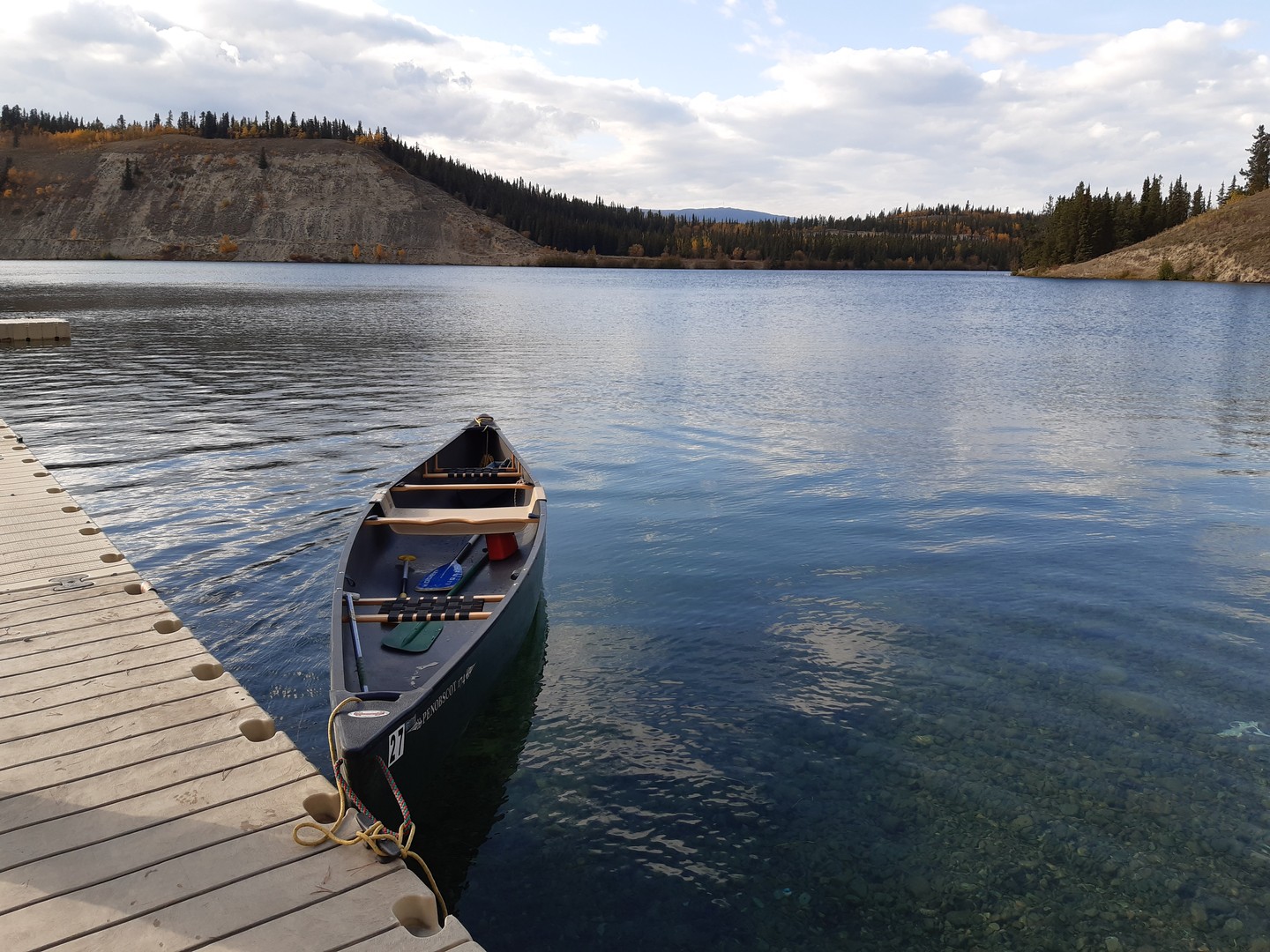 Kanoën Miles Canyon - Whitehorse - Yukon - Canada - Doets Reizen