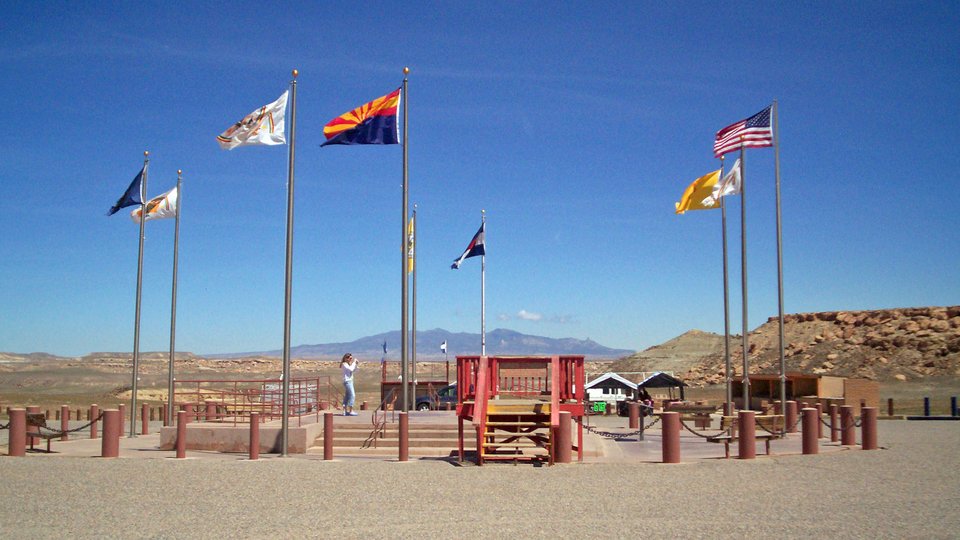 Four Corners Monument - Arizona -  Doets Reizen