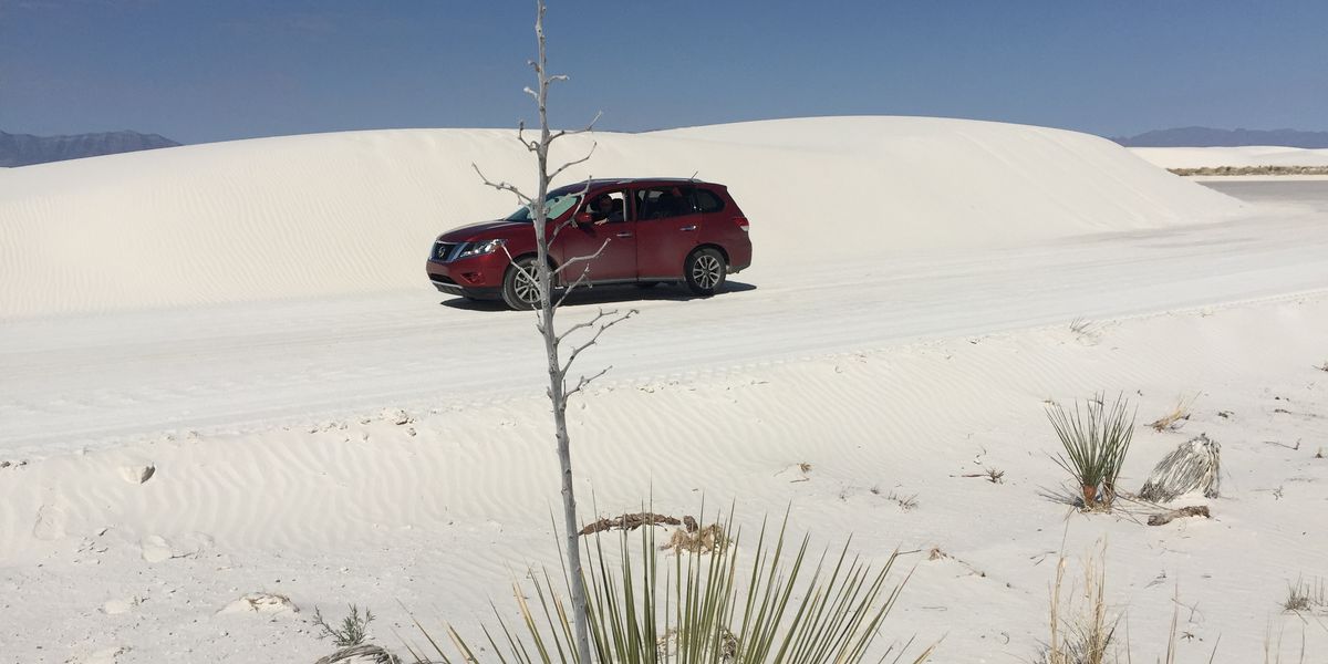 White Sands National Monument - New Mexcico - Amerika - Doets Reizen