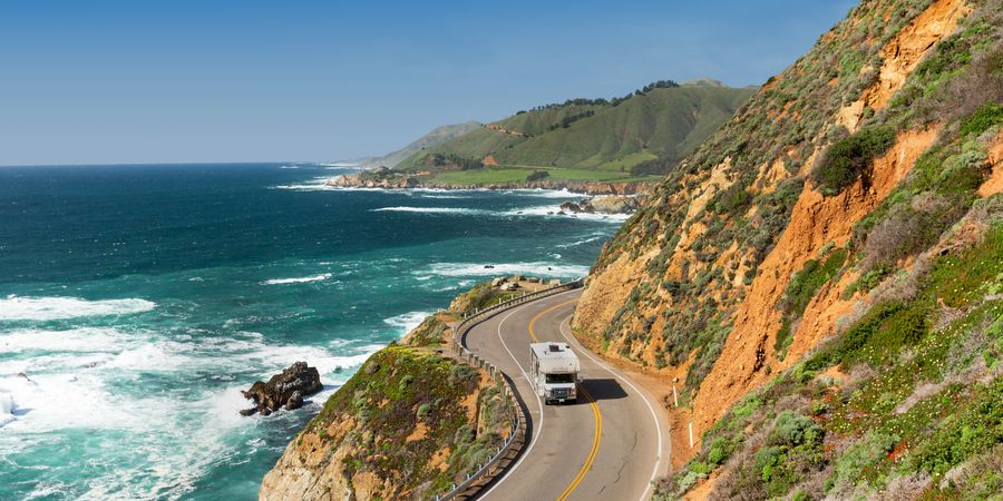 Camperreizen in California Highway 1