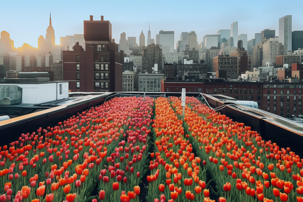 Tulpen in New York City - 1 April Grap