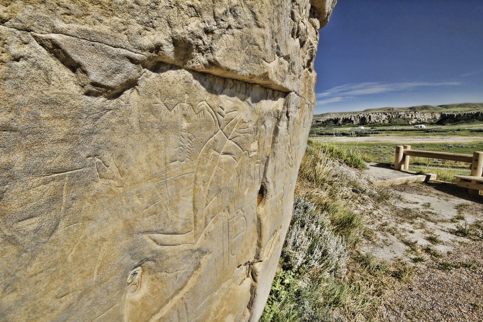 Writing-on-Stone Provincial Park - Alberta - Canada - Doets Reizen