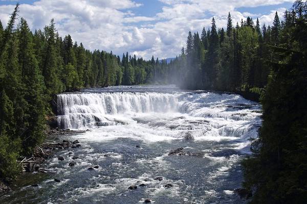 Dawson Falls - Wells Gray Provincial Park - British Columbia - Canada - Doets Reizen