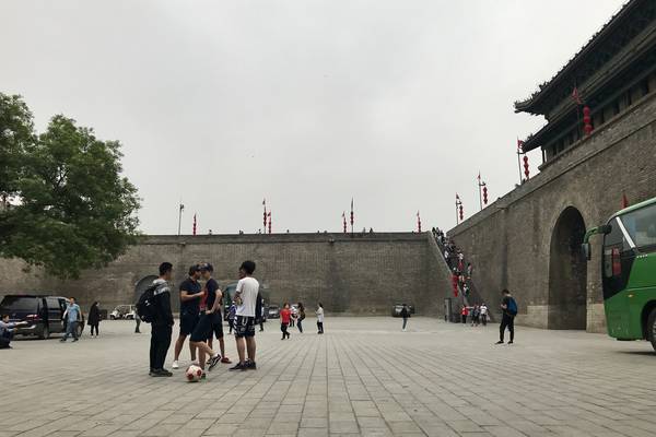 Oude stadsmuur - Xi'an - China - Doets Reizen