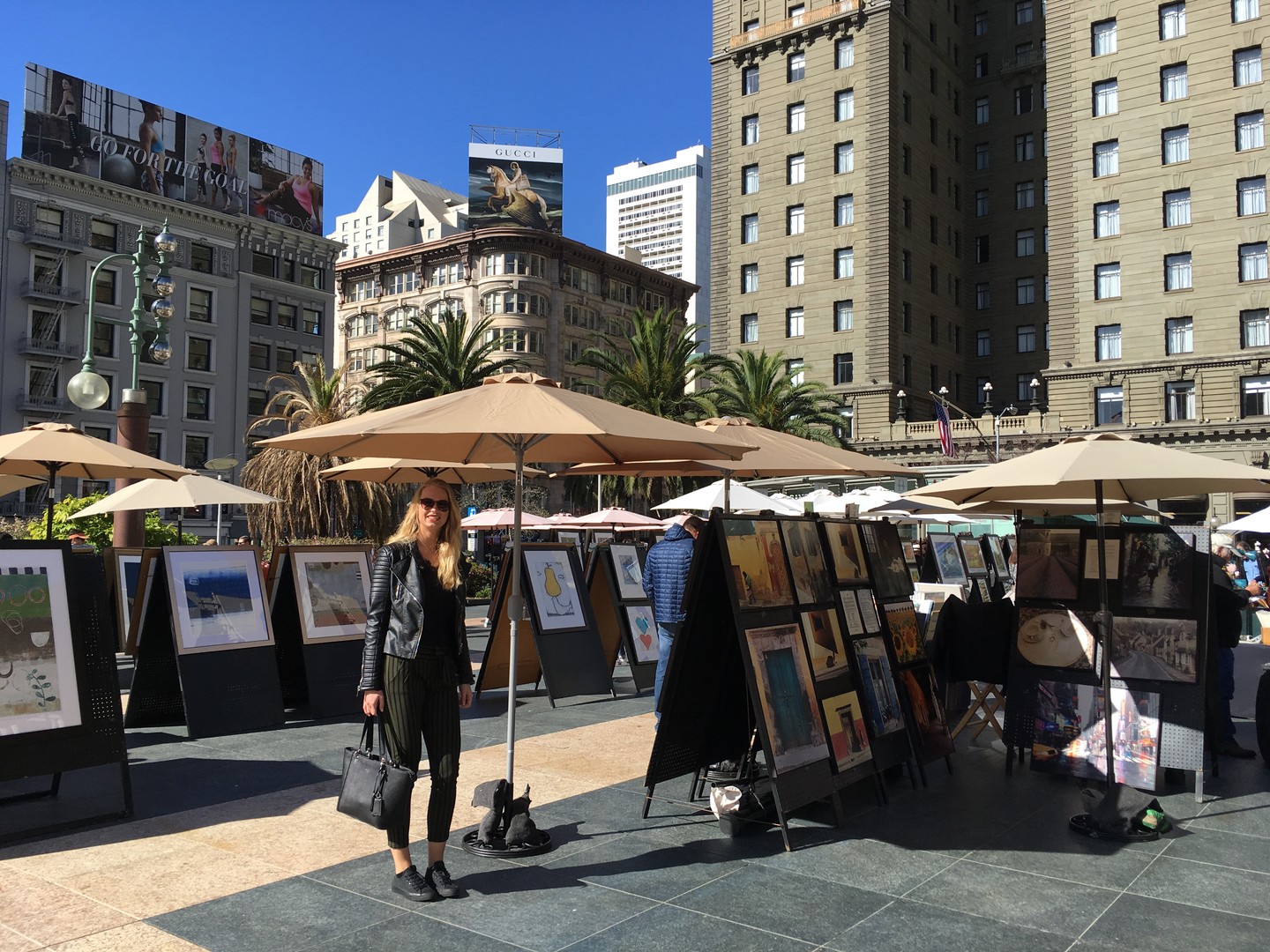 Union Square - San Francisco - California - Amerika - Doets Reizen