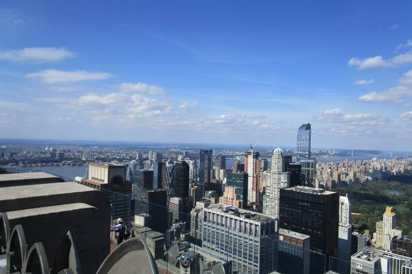 Top of theock Observation Deck - Rockefeller Center - New York - Doets Reizen