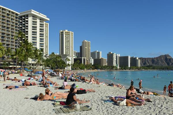 Waikiki Beach - Oahu - Hawaii - Doets Reizen