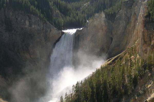 Artist Point - Yellowstone National Park - Wyoming - Doets Reizen