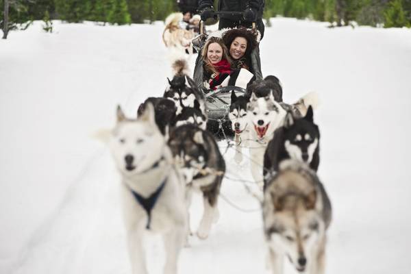 Wintersport - Lake Louise - Banff -  Alberta - Canada - Doets Reizen