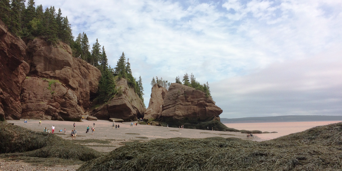 Hopewell Rock - Bay of Fundy National Park - New Brunswick - Canada - Doets Reizen