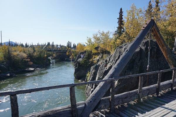 Canyon Creek Bridge - Haines Junction - Yukon - Canada - Doets Reizen