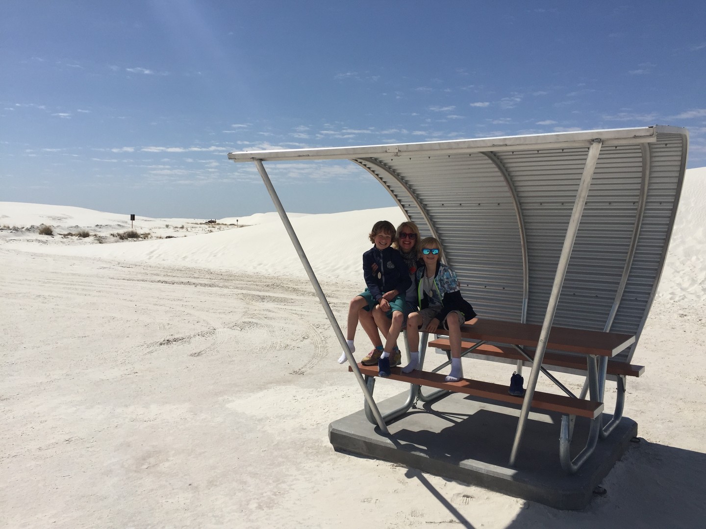 White Sands National Monument - New Mexcico - Amerika - Doets Reizen