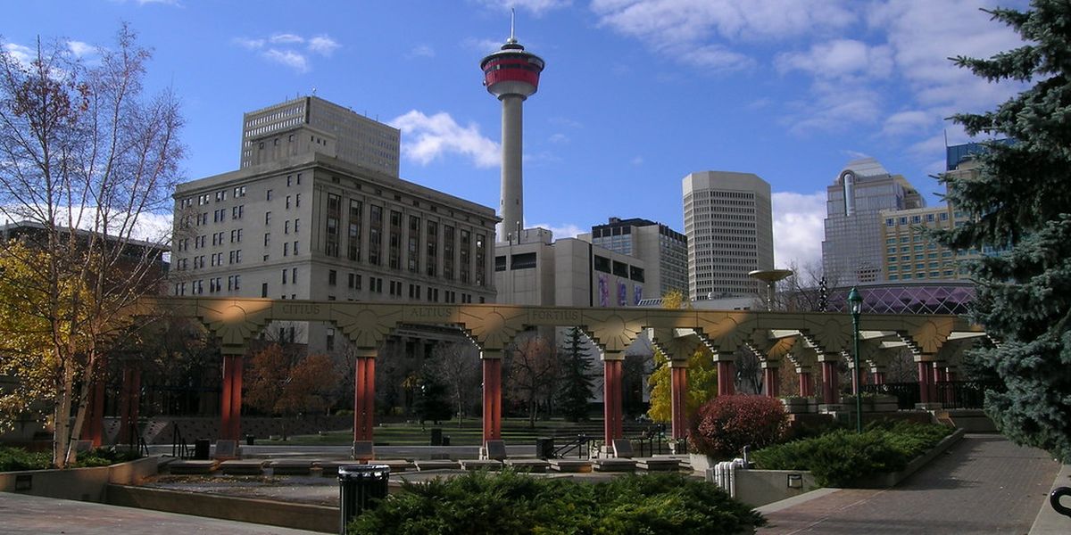 Olympic Plaza - Calgary - Alberta - Canada - Doets Reizen