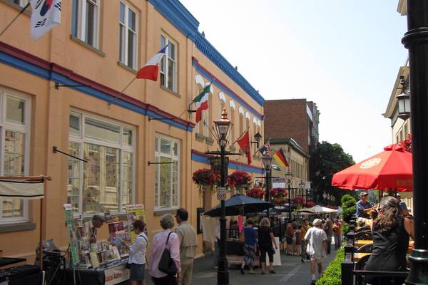 Bastion Square - Victoria - Vancouver Island - British Columbia - Canada - Doets Reizen