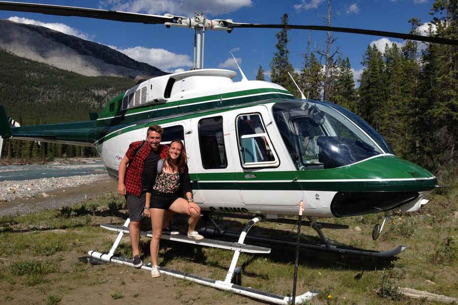 Helikoptervlucht Love in the Rockies