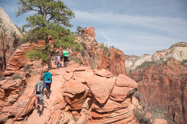 Angels Landing Hike in Zion National Park - Vakantie Amerika - Doets Reizen