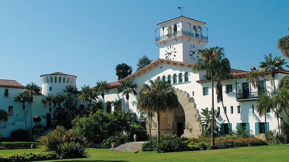 County Courthouse - Santa Barbara - California - Amerika - Doets Reizen