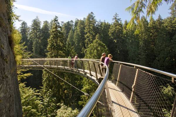 Capilano Suspenion Bridge - Vancouver - British Columbia - Canada - Doets Reizen