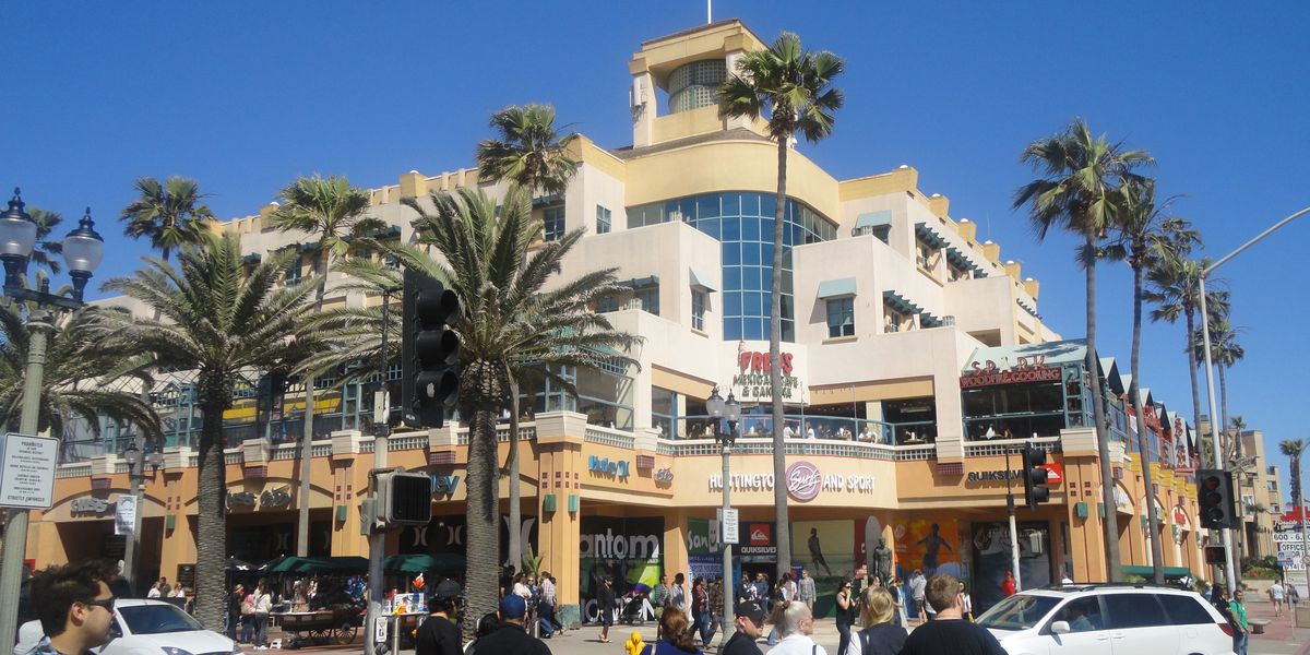 Hunington Beach - Los Angeles - California - Amerika - Doets Reizen