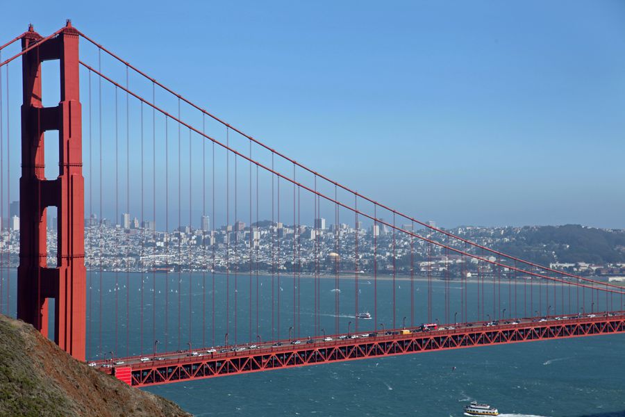 Golden Gate Bridge - San Francisco - California - Amerika - Doets Reizen