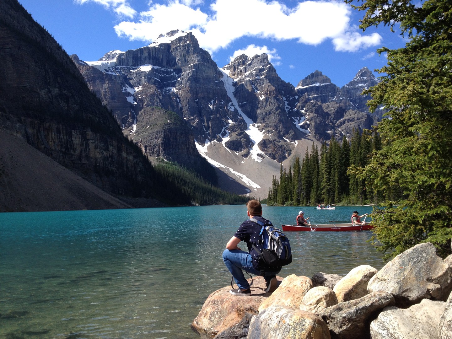 Moraine Lake - Banff National Park - Alberta - Canada - Doets Reizen