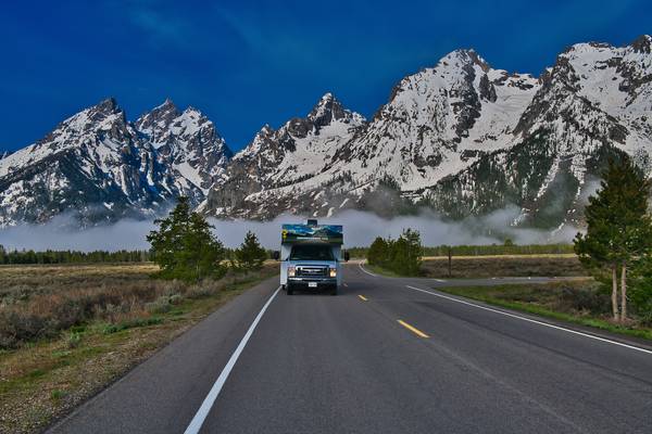 Grand Teton National Park Cruise America - camperreizen Amerika - Doets Reizen
