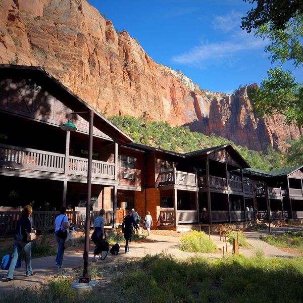 Zion Lodge - Zion National Park - Utah - Doets Reizen
