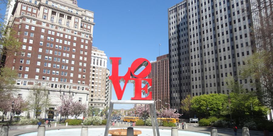 Love Park - Philadelphia - Pennsylvania - Amerika - Doets Reizen