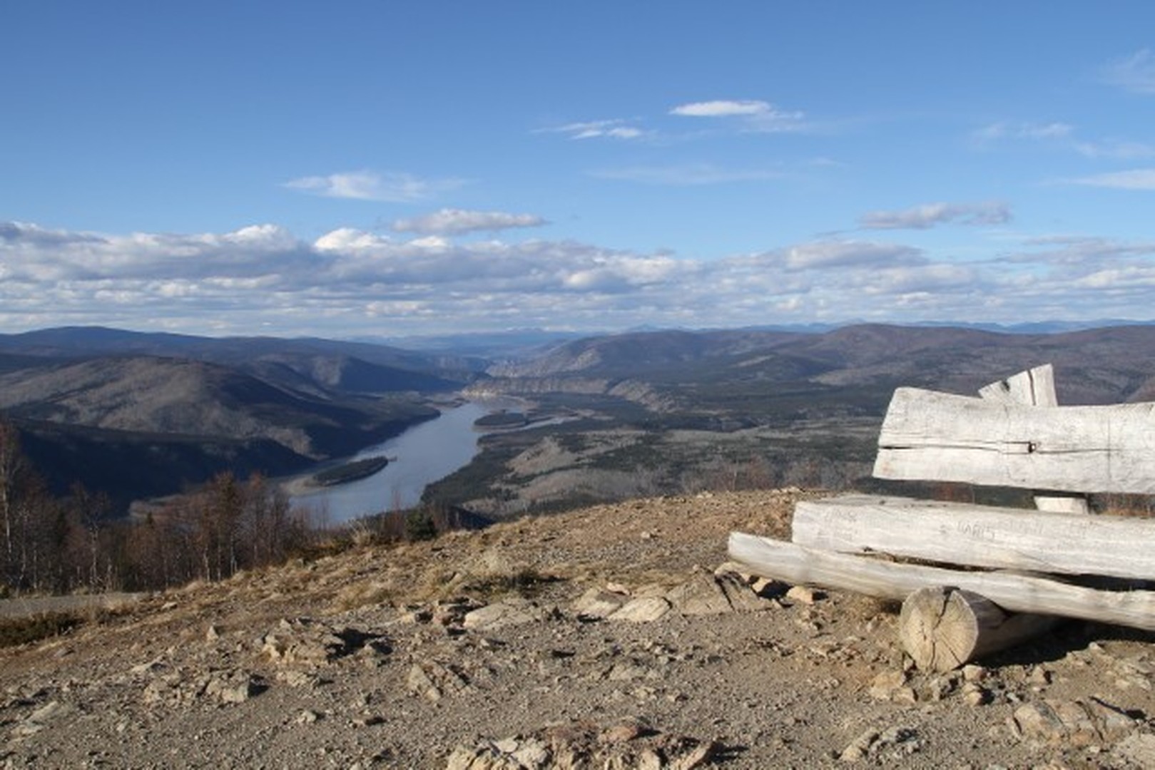 Midnight Dome Viewpoint - Dawson City - Yukon - Canada - Doets Reizen