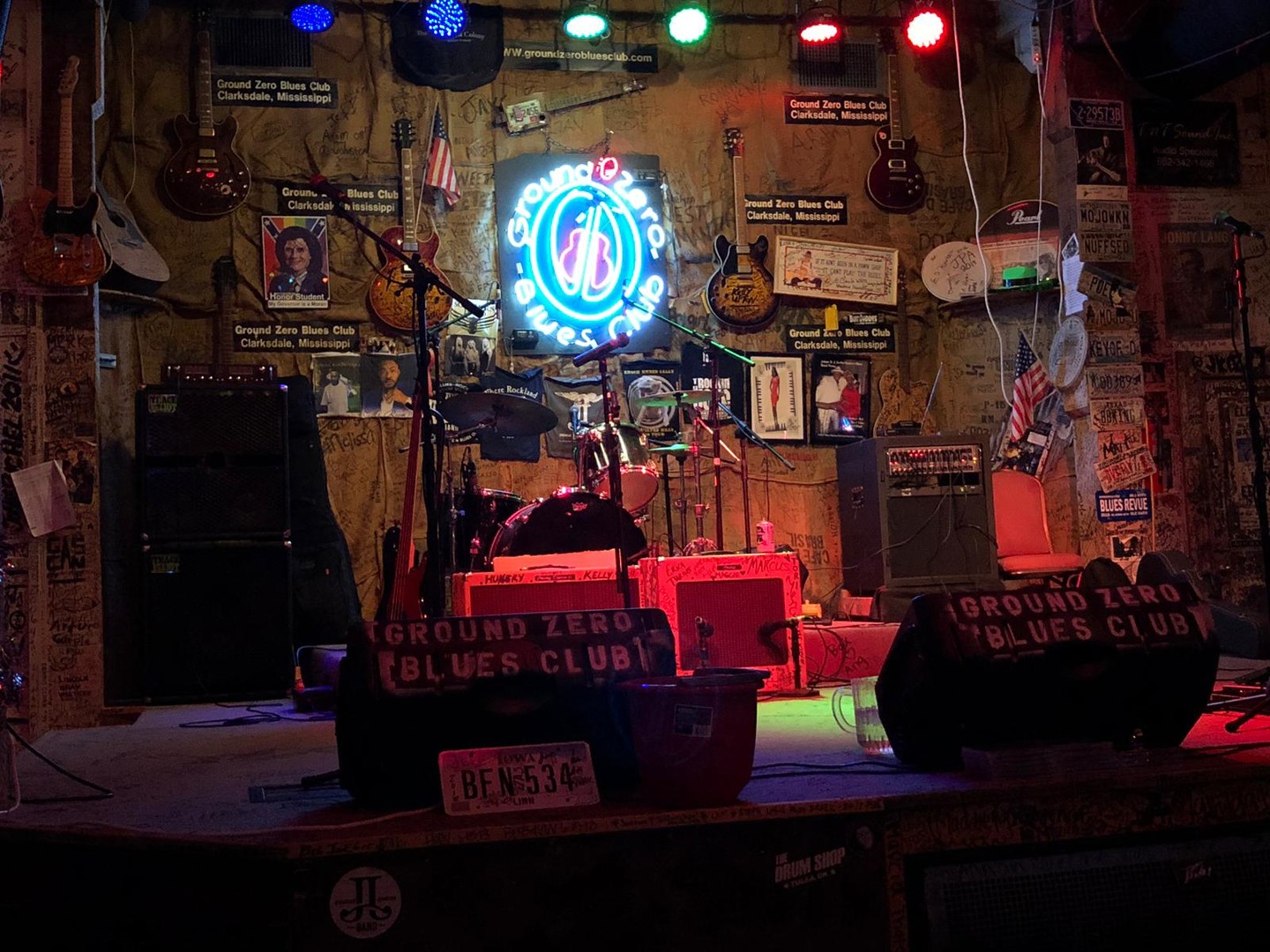 Ground Zero Blues Club - Clarksdale - Mississippi - Amerika - Doets Reizen