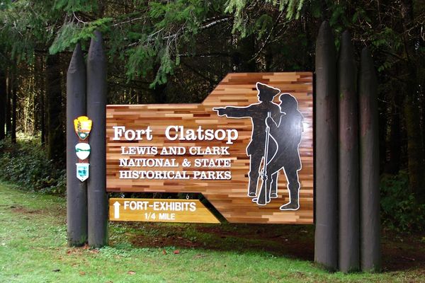 Lewis and Clark National History park - Astoria - Oregon - Doets Reizen