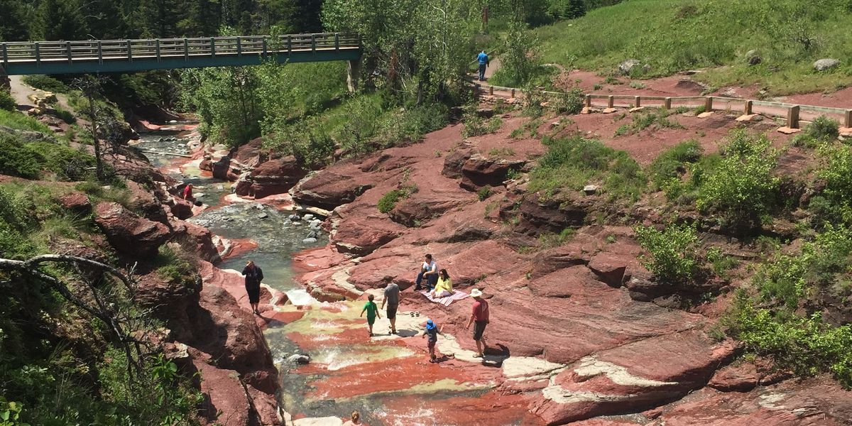 Red Rock Canyon - Waterton Lakes National Park - Alberta - Canada - Doets Reizen