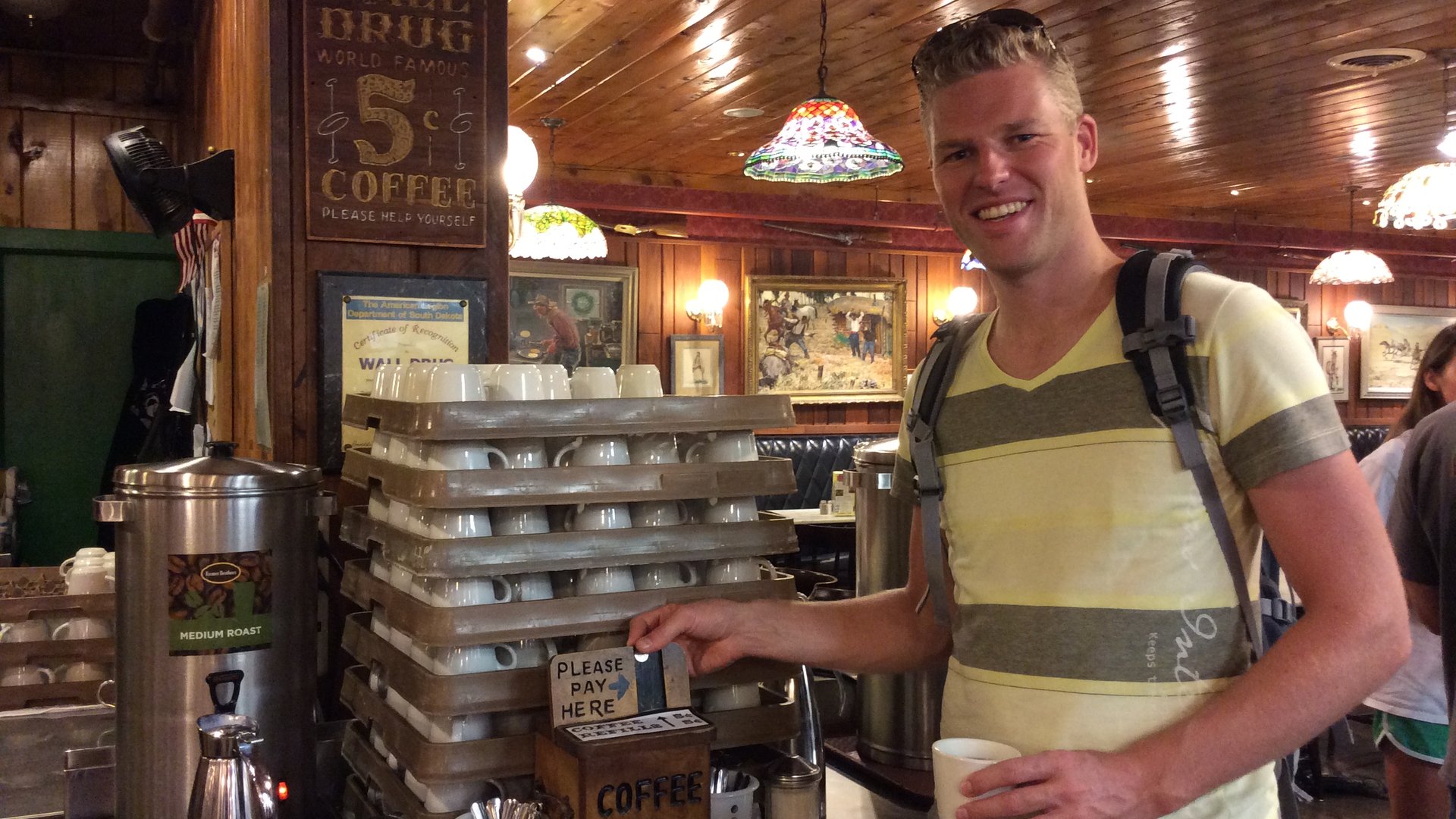 Wall Drug Cafe - South Dakota - Amerika - Doets Reizen