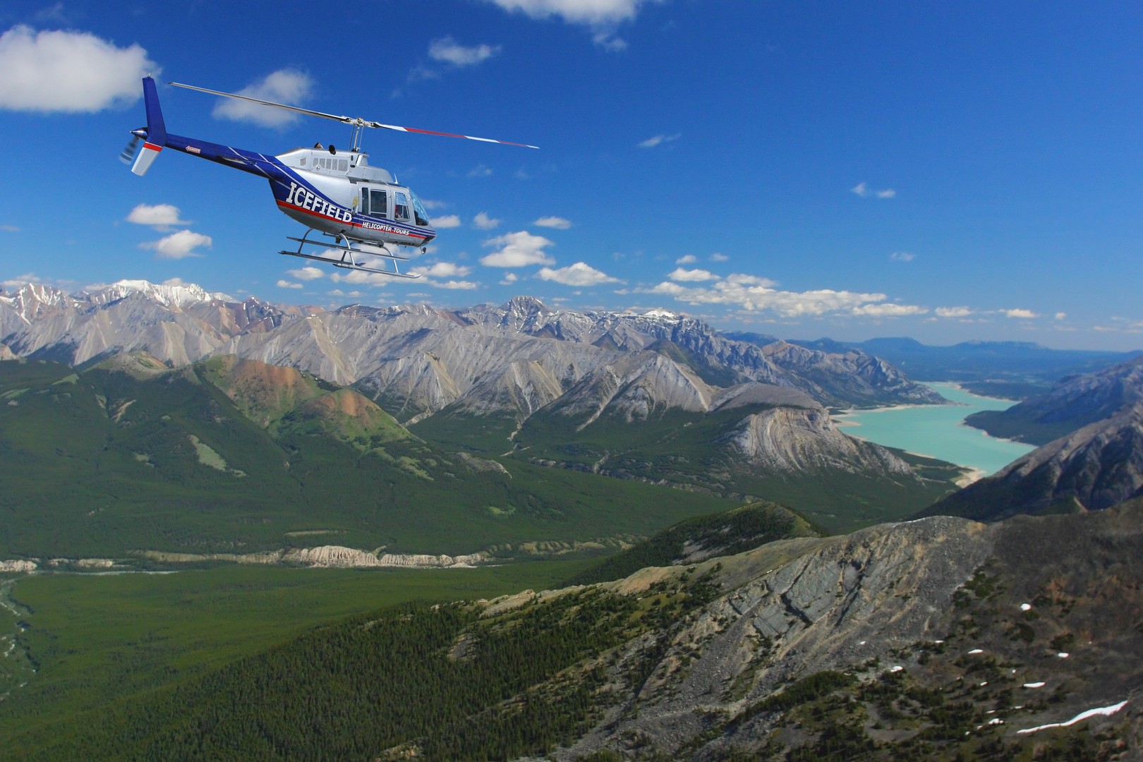 Helikoptervlucht Icefields Parkway - Alberta - Canada - Doets Reizen
