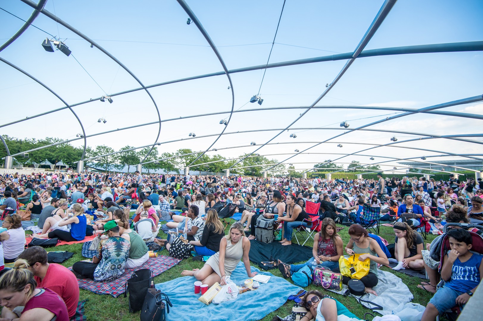 Jay Pritzker Pavilion - Chicago - Illinois - Doets Reizen