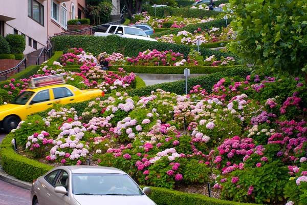 Lombard Street - San Francisco - California - Amerika - Doets Reizen