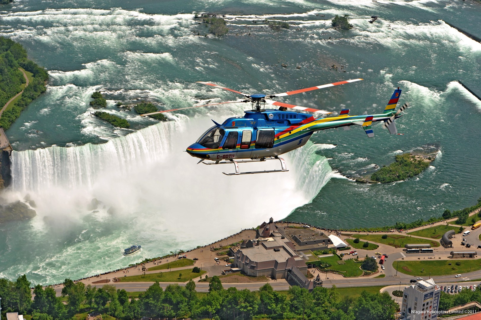 Helikoptervlucht Niagara Falls - Ontario - Canada - Doets Reizen