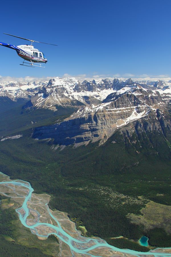 Helicoptervlucht - Icefields Parkway - Alberta - Canada - Doets Reizen