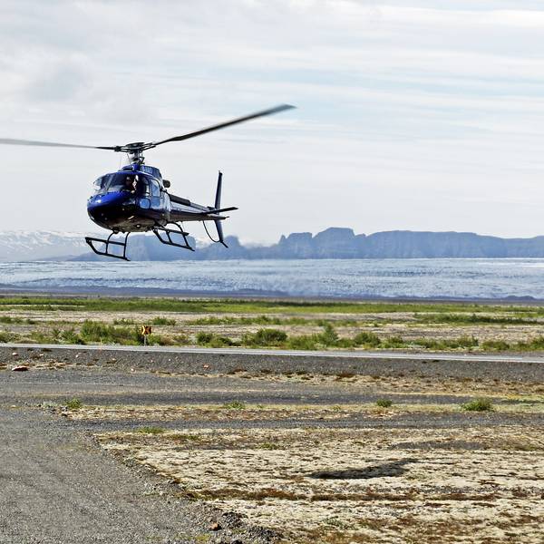 Doets Reizen - Atlantsflug - Glacier Edge - Helikopter