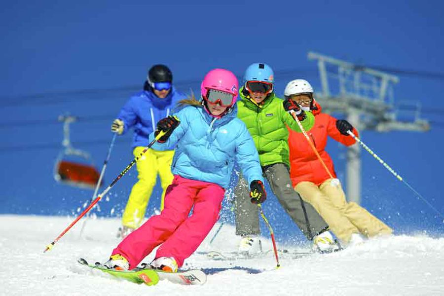 Wintersport Park City Utah USA