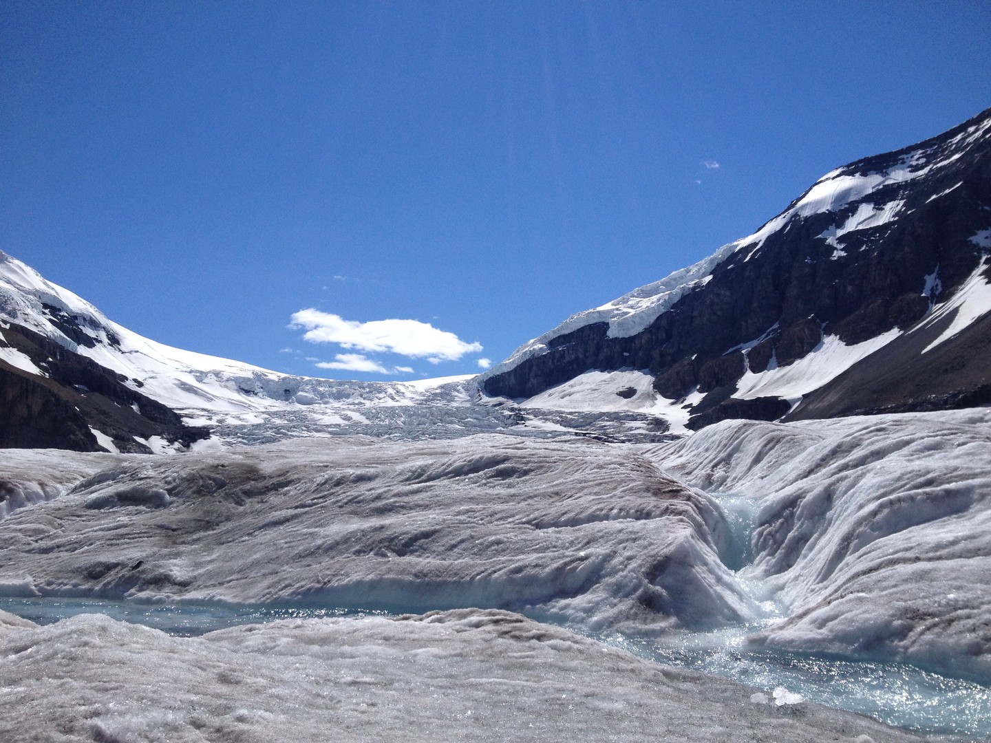 Athabasca Glacier - Icefields Parkway - Alberta - Canada - Doets Reizen