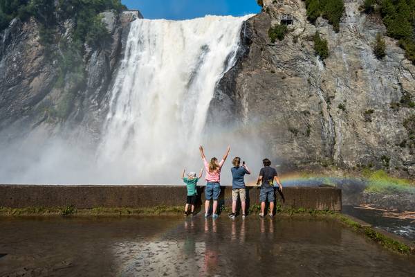 Montmorency Falls bij Quebec City - Vakantie Oost Canada - Doets Reizen