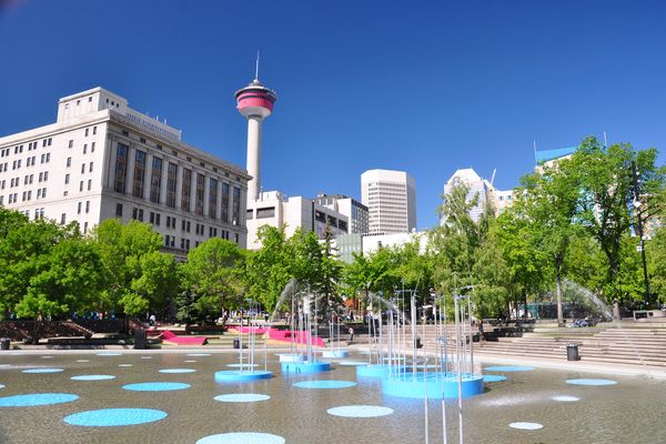 Olympic Plaza - Calgary - Alberta - Canada - Doets Reizen