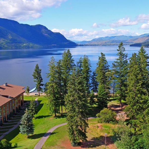 Quaaout Lodge - lucht