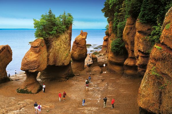 Hopewell Rock - Bay of Fundy National Park - New Brunswick - Canada - Doets Reizen