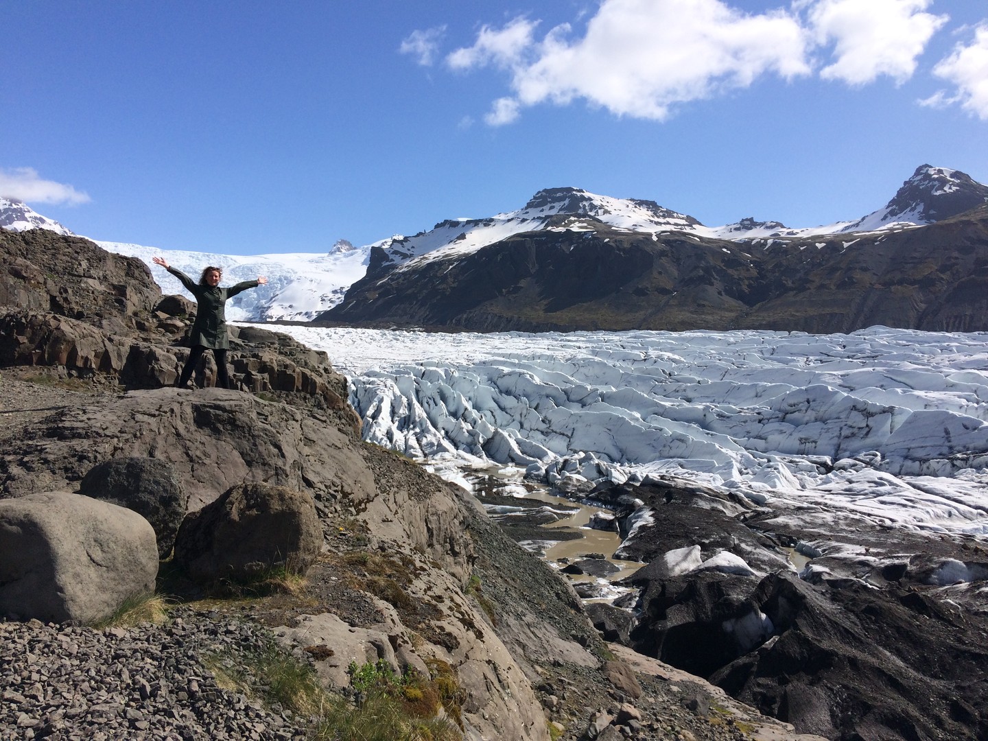 Svínafellsjökull - IJsland - Doets Reizen