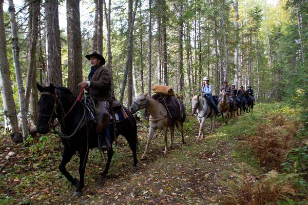 Paardrijden in Wells Gray Provincial Park - British Columbia - Canada - Doets Reizen